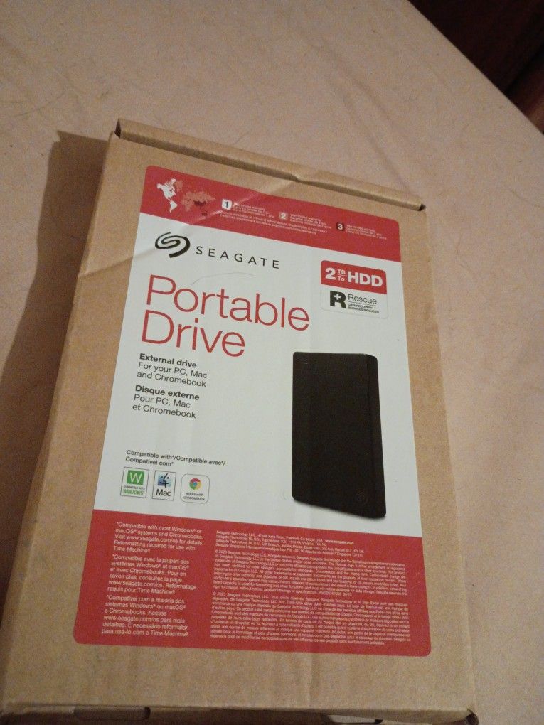 2TB HHD Seagate Portable Drive