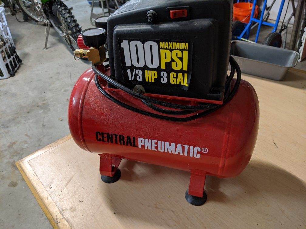 Central Pneumatic Air Compressor