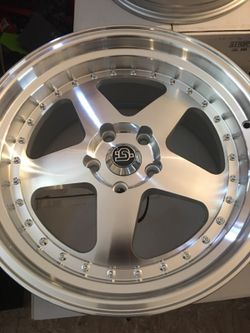 17x9 rims new 5x114.3 17" wheels new $380