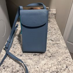 Blue purse