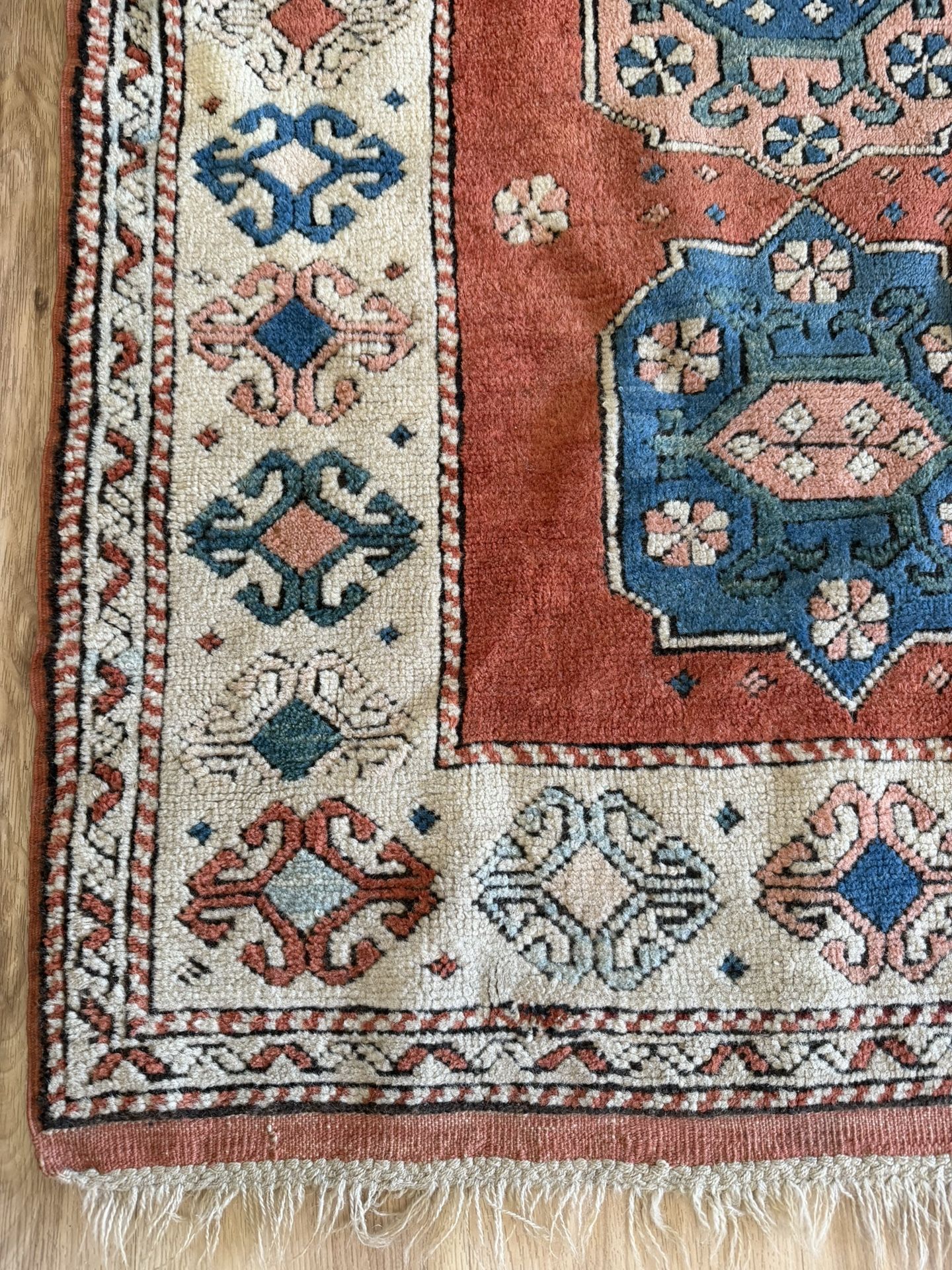 Authentic Vintage Rug In Great Condition