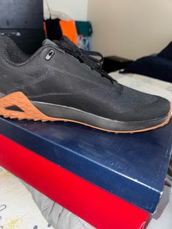 Black Low-Top Training Sneaker with Gum Sole size 10.5