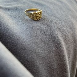 Gold Nugget Ring 