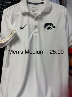 Iowa Hawkeyes Men’s Gold Polos