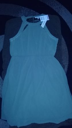 Olive green dress