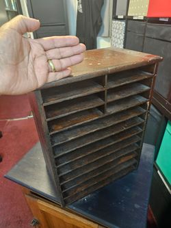 VINTAGE DESK ORGANIZER IN NORWALK