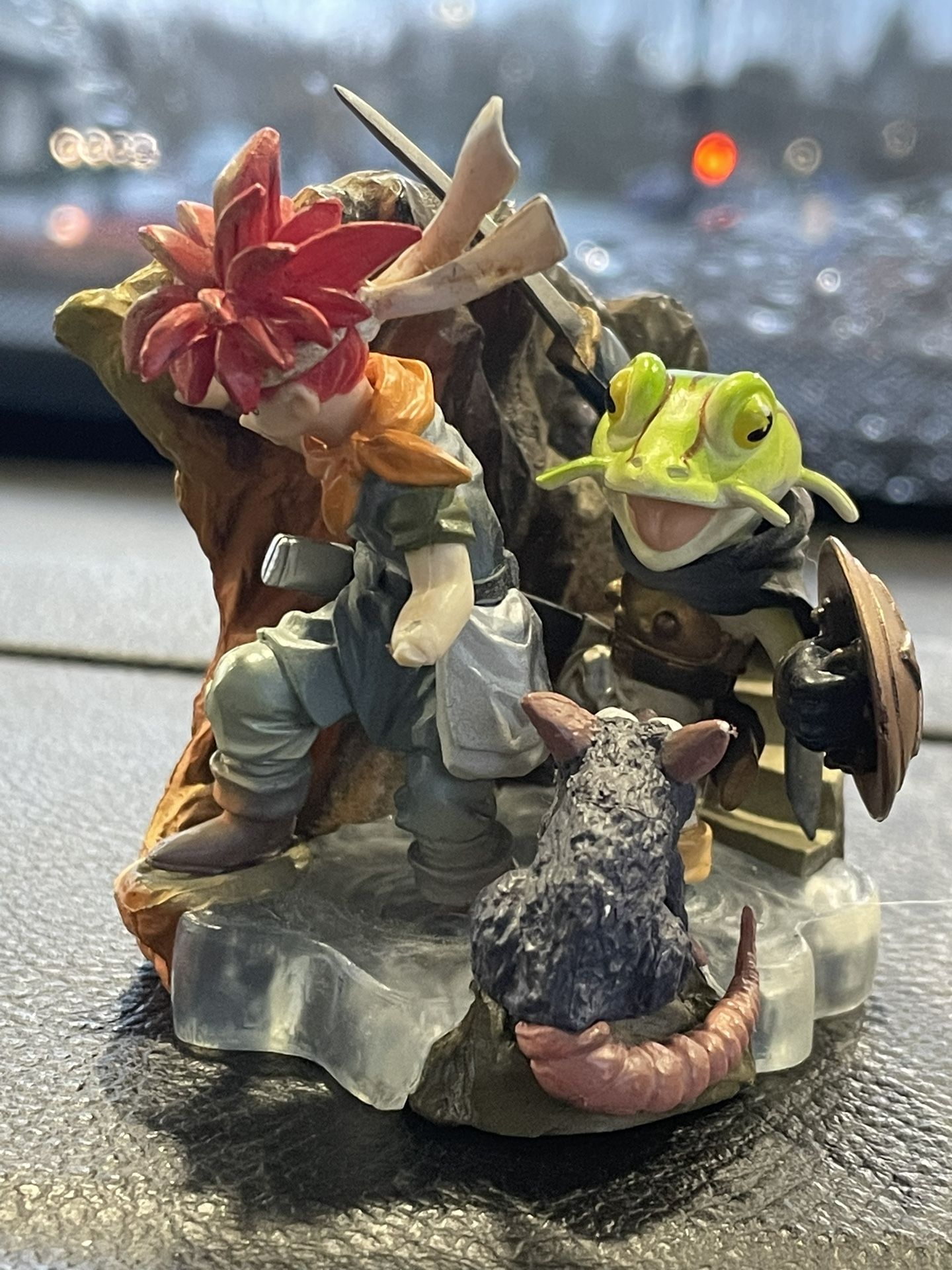 Chrono Trigger Formation Arts Crono and Frog Figure Japan Original