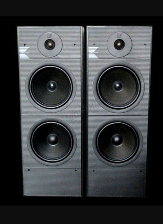 KEF K160 125W Floor Speakers. Please read the description.