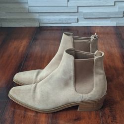 Men's Michael Kors Tan Suede Chelsea Boots Size 9
