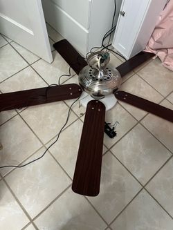Ceiling fan 52 indoors