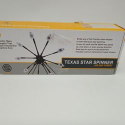 Texas Star Spinning Target 