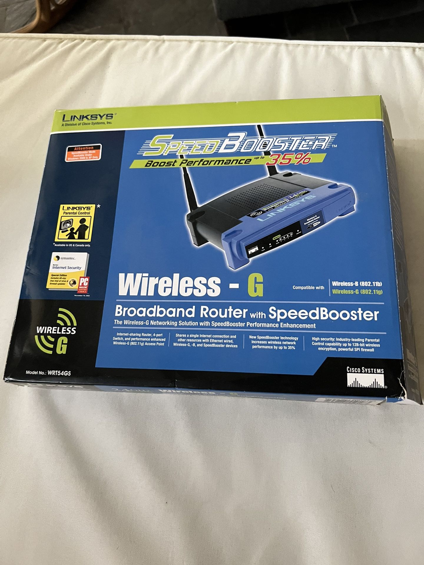 Linksys wireless G Router
