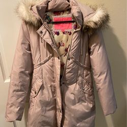 Betsey Johnson Down Puffer Coat - Women’s Size Small