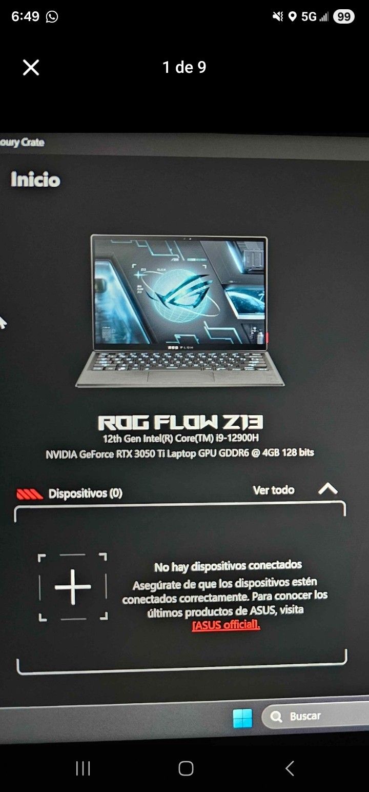 Tablet Rog Z13