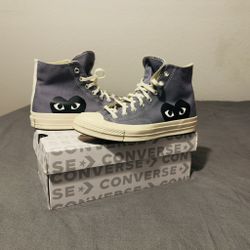 Comme Des Garçons Converse Gray