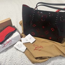Christian Louboutin  Loubinthesky Cabata Tote & Wallet Set