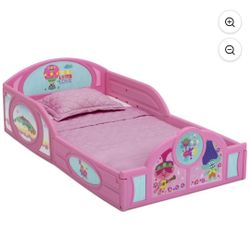 Trolls Toddler Bedframe with Mattress