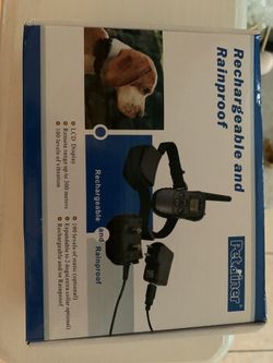 Rechargeable large dog bark trainer