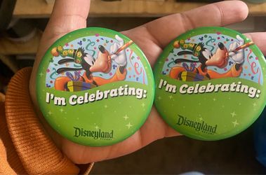 Disneyland Buttons