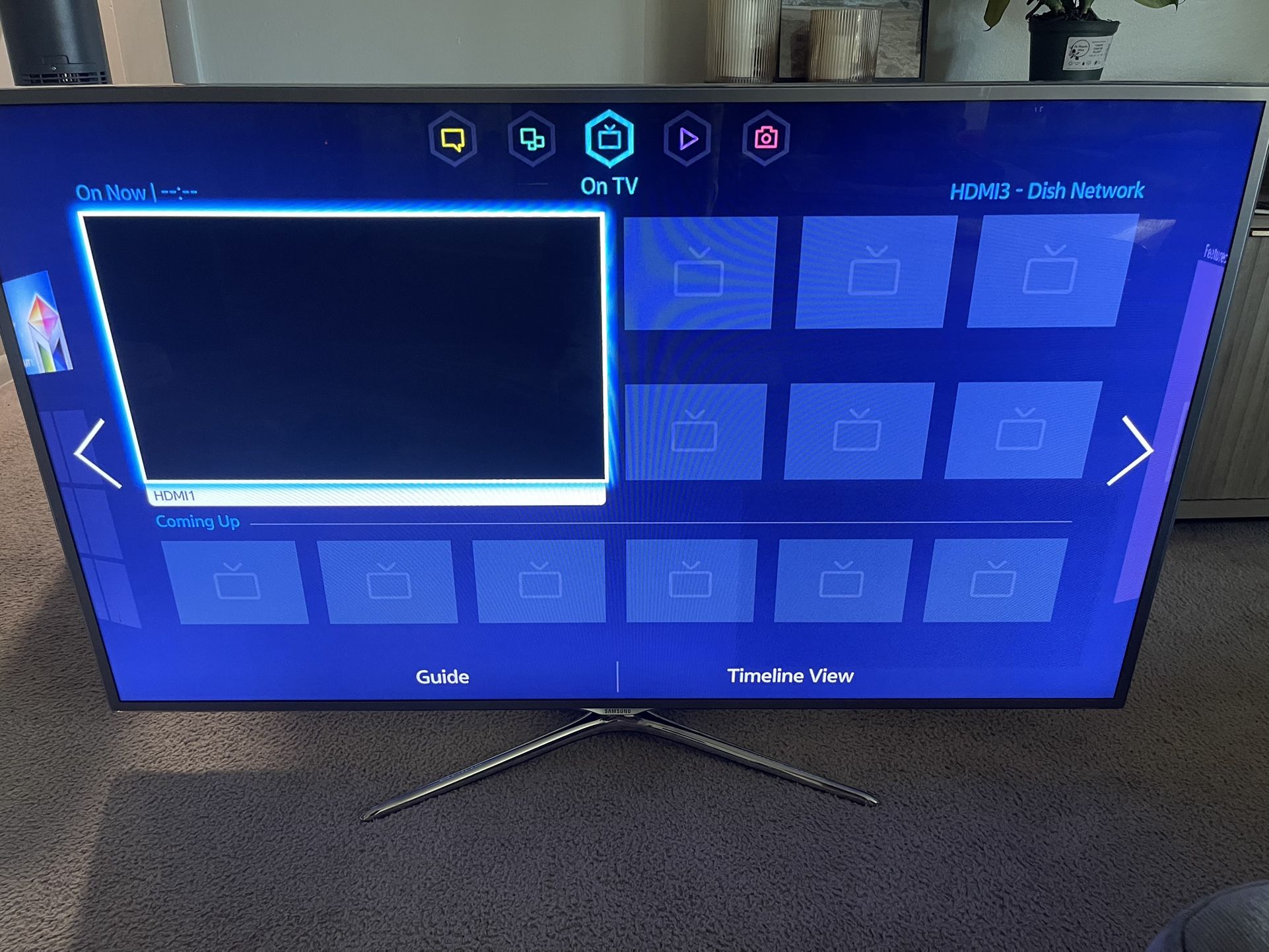 Samsung 60” Smart Tv