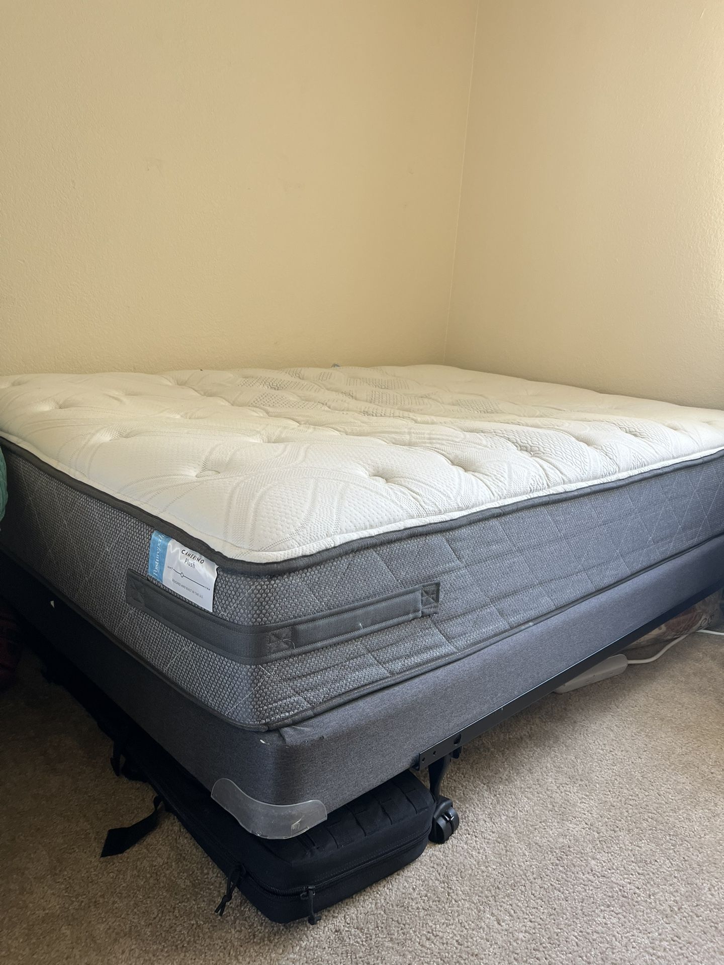 Full Bed Frame/Box Spring/Mattress