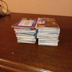Football, Basketball, And Baseball Cards.