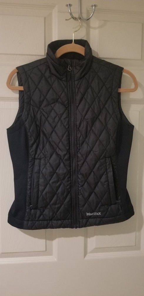 Marmot Small Black Vest Winter Snow