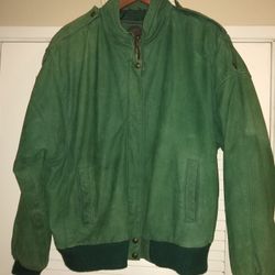 CAYENNE GENUINE LEATHER (NUBUK) MEN'S JACKET