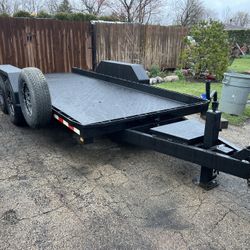 Imperial Tilt  Trailer 16ft Long *willing To Trade*