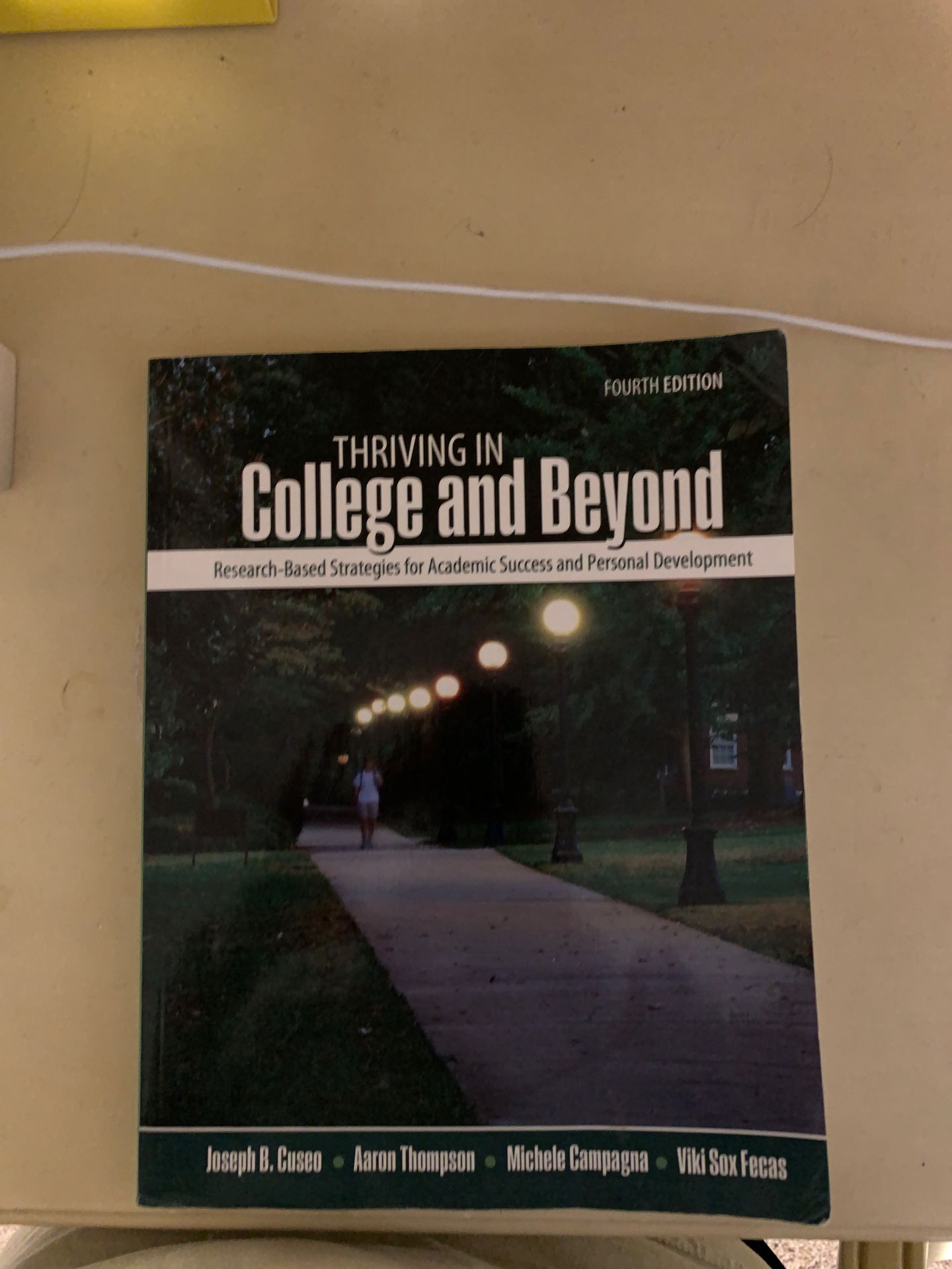 Thriving in College and Beyond book!