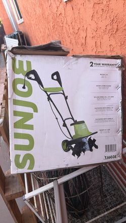 Sunjoe 16 inch Tiller + Cultivator