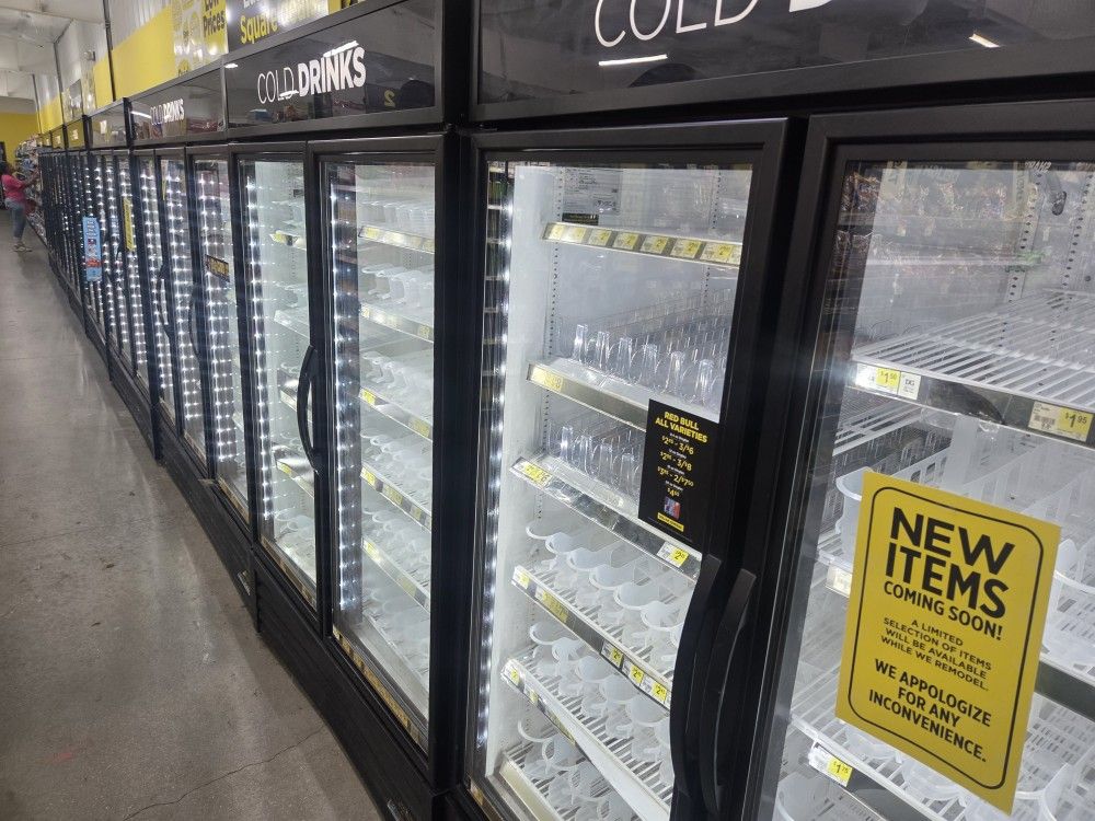 True Commercial Double Door & 3 Door Coolers / Freezers