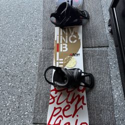 Artec Gabe Taylor Pro Model, Burton Mission Binding 159W