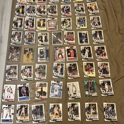 56 Basketball Cards/ 7 Nba Baller mini figures 