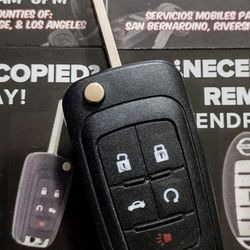 $100 in Pomona/Upland | Chevy GMC Buick Flip Push Start Key Copy (Malibu, Enclave, Verano, Camaro, Colorado, Cruze, Sonic, Terrain, Sierra)