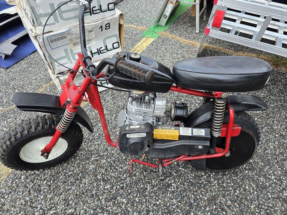 1970s Manco Minibike Thunderbird