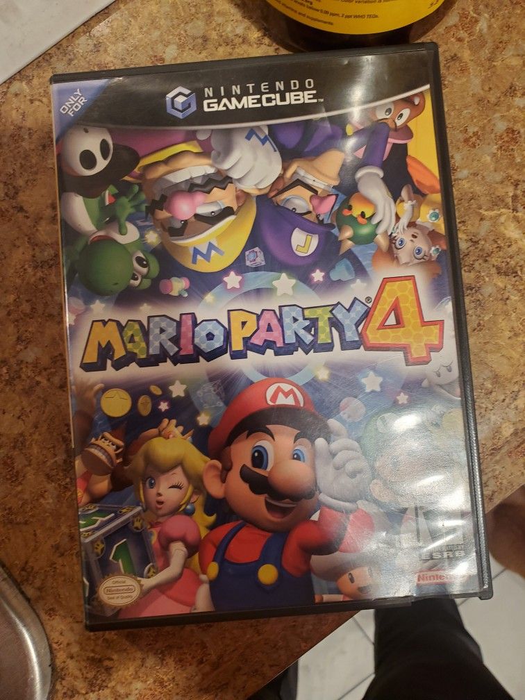 Mario Party 4 Case & Manual