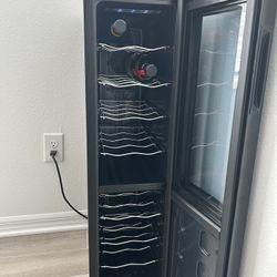 Wine Fridge - Wine Cooler, 18 Bottle Wine