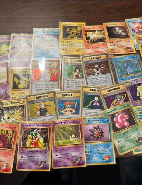 Japanese Pokemon Cards 