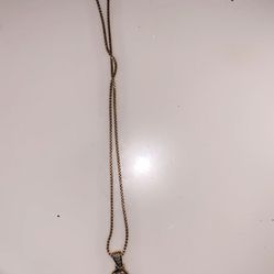 Real Gold Cross Chain 