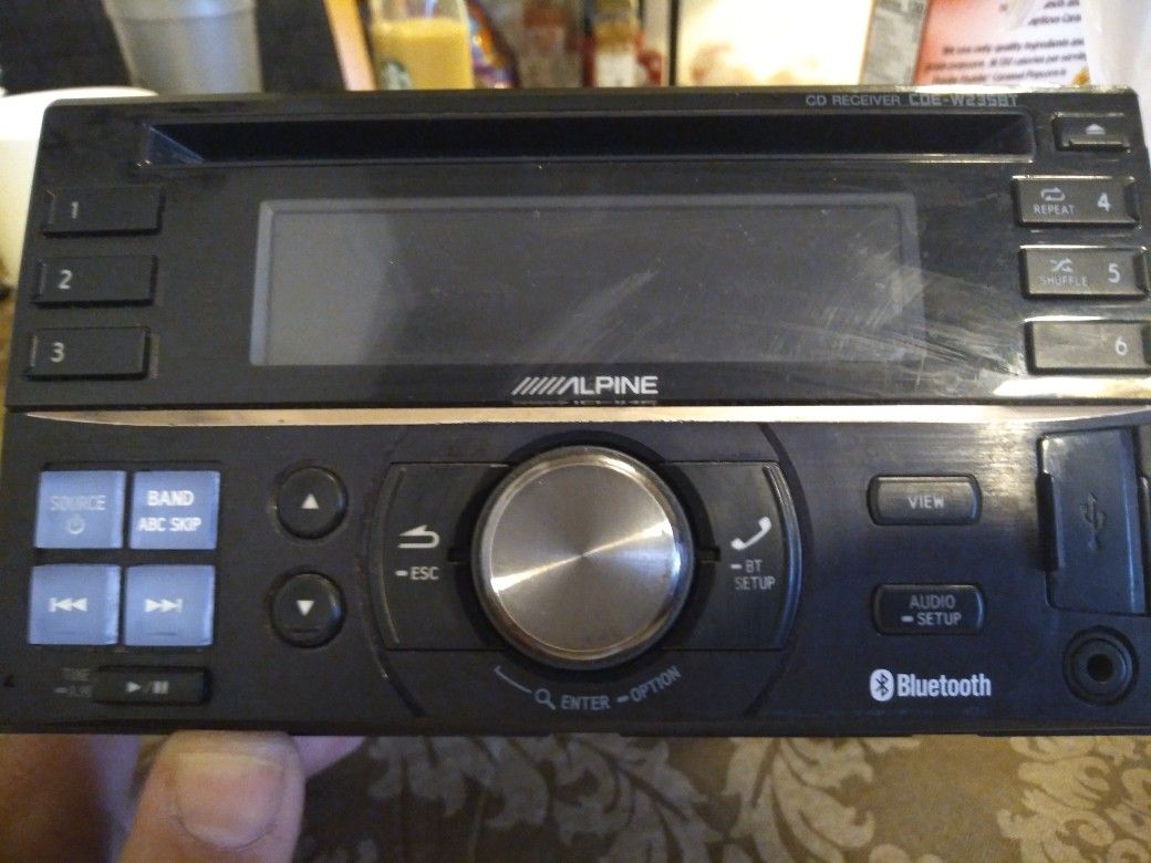 Alpine Cd/Bluetooth Stereo CDE-W235BT