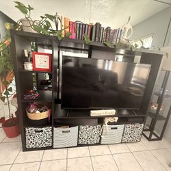 Tv Stands With Storage Bins 