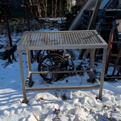 Stainless Shop Bench 