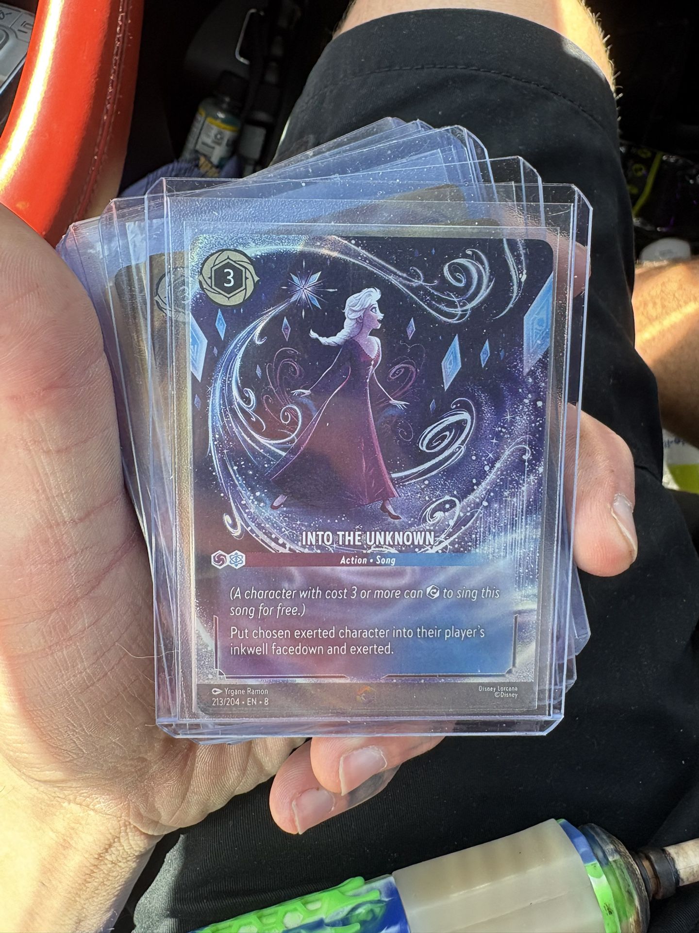 Lorcana Reign Of Jafar “Into The Unknown” ENCHANTED CARD