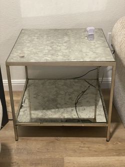 Glass Side Table