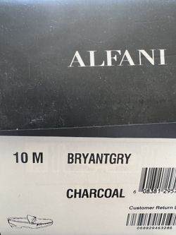 Alfani Men Dress Shoes In Gray