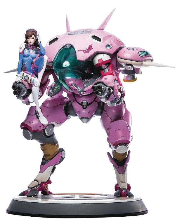 Overwatch DVA Limited Edition With MEKA Statue
