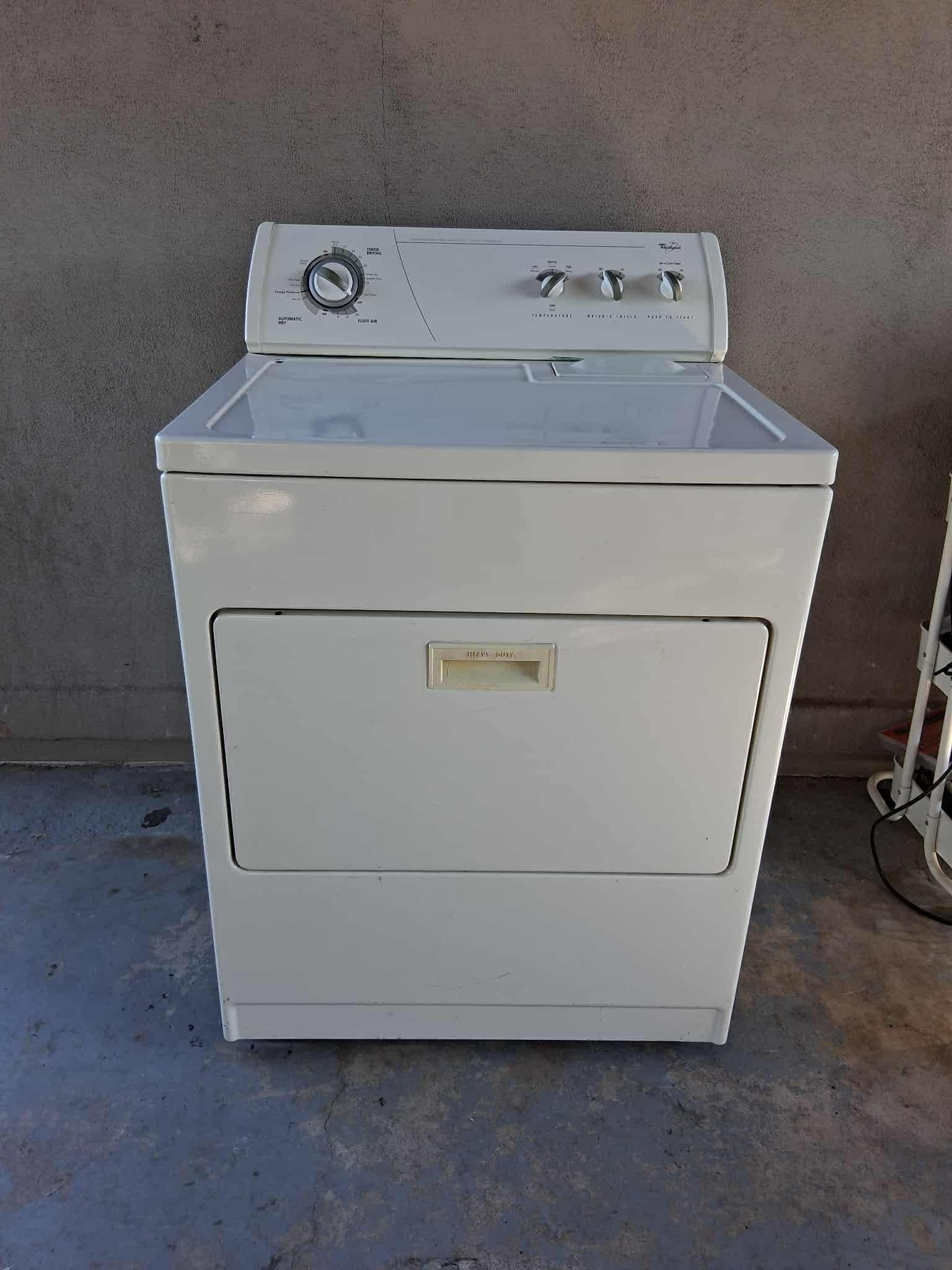 Whirlpool Dryer Electric 