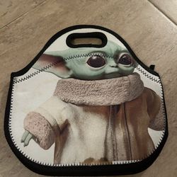 Star Wars Yoda Zippered Lunch Tote/Hand Bag