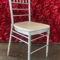 Silver Chaivari  Chair